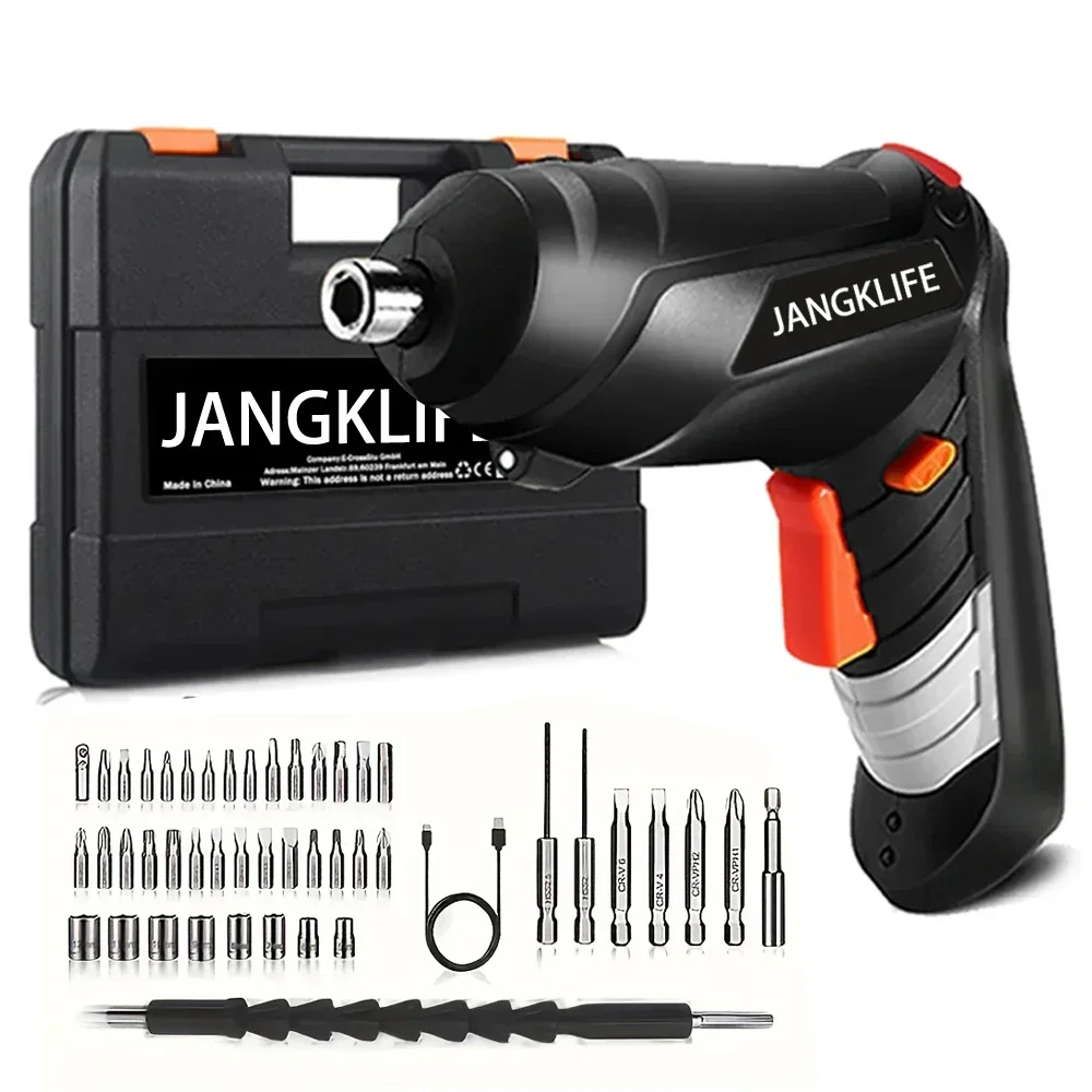 JANGKLIFE Rechargeable Cordless Electric Screwdriver