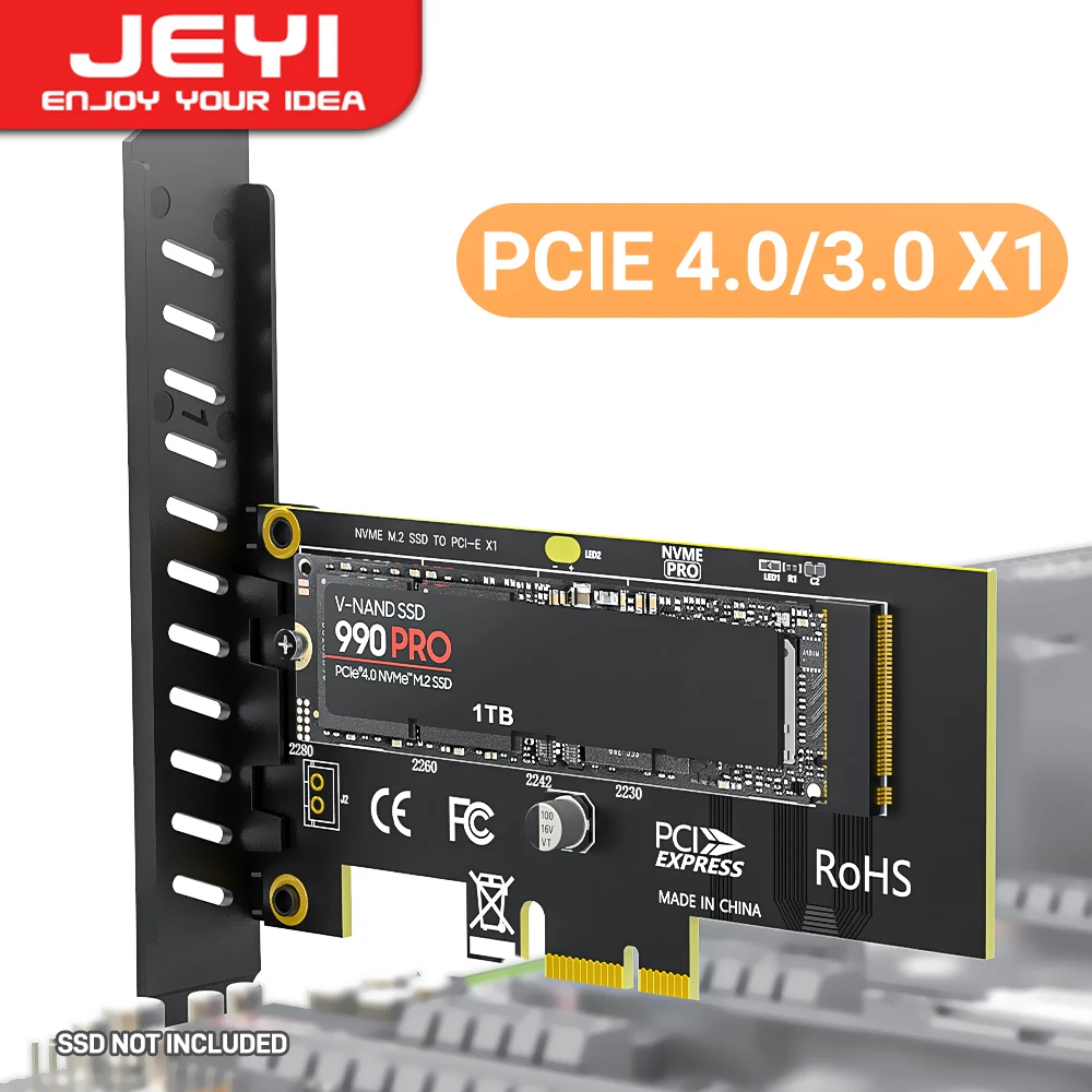 محول JEYI M.2 NVME SSD إلى PCIe