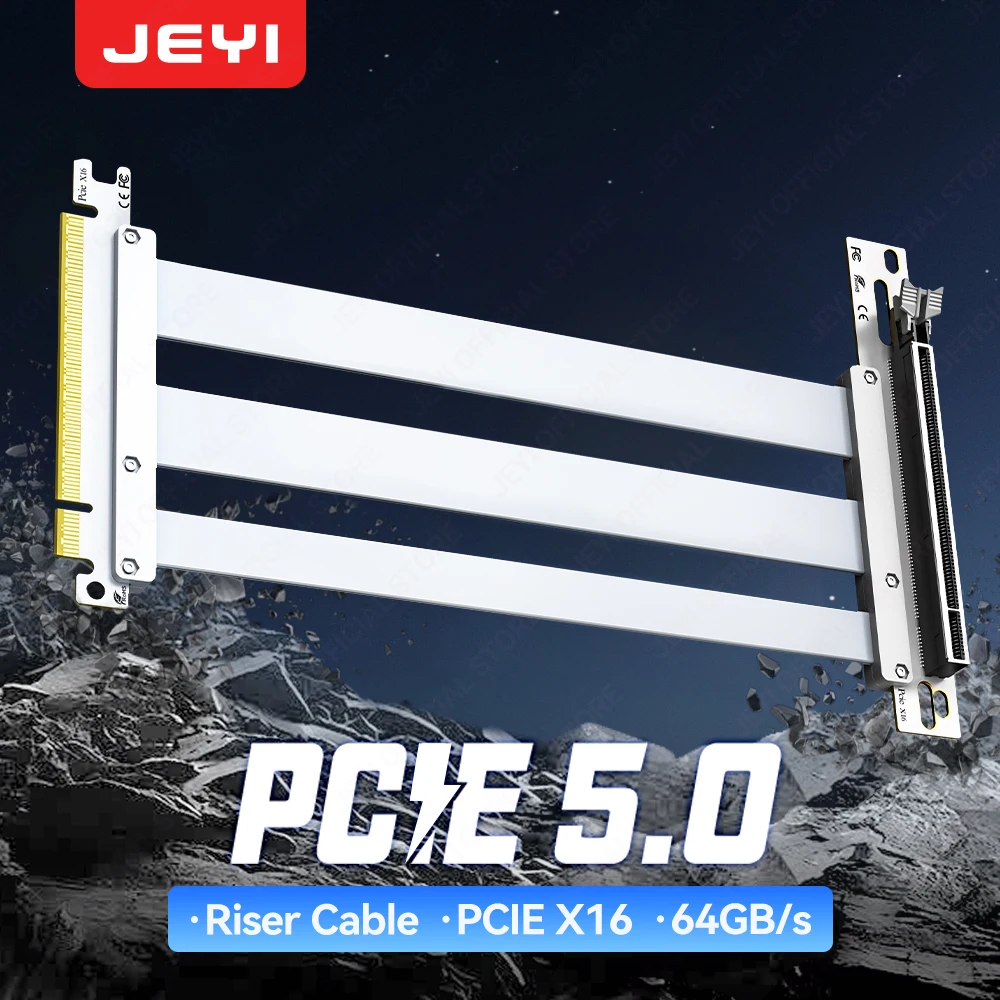 كابل JEYI PCIe 5.0 X16 ريسر
