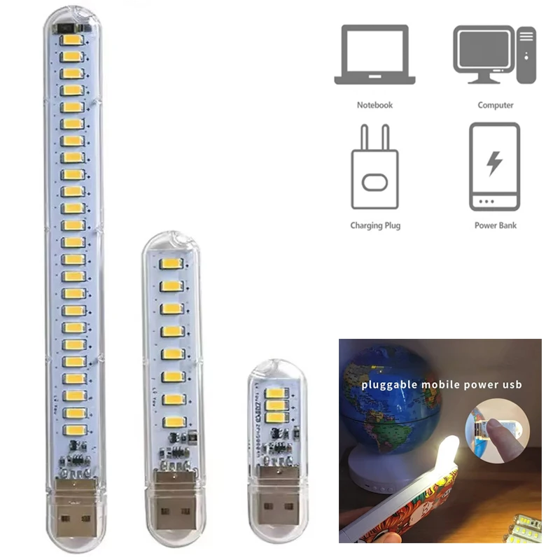 مصباح كتاب LED صغير محمول فائق السطوع