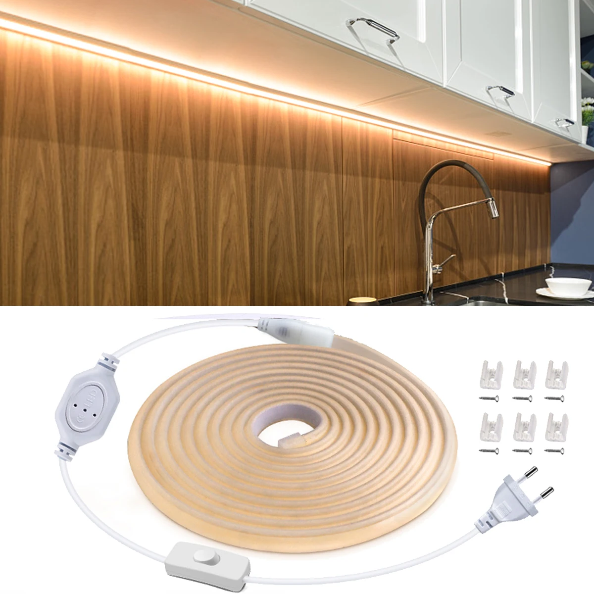 مصباح LED مقاوم للماء للمطبخ