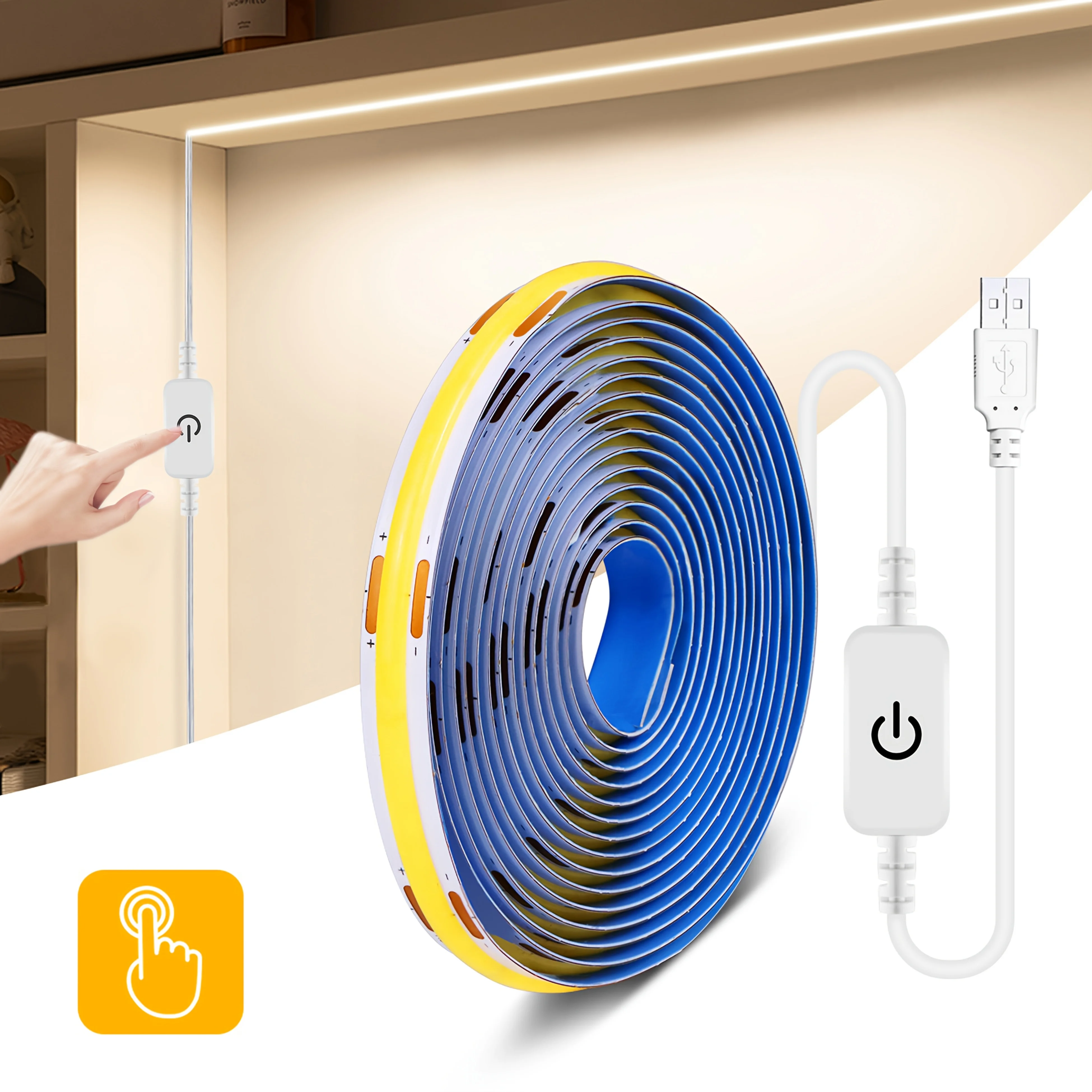 أضواء LED مرنة لغرفة الجلوس