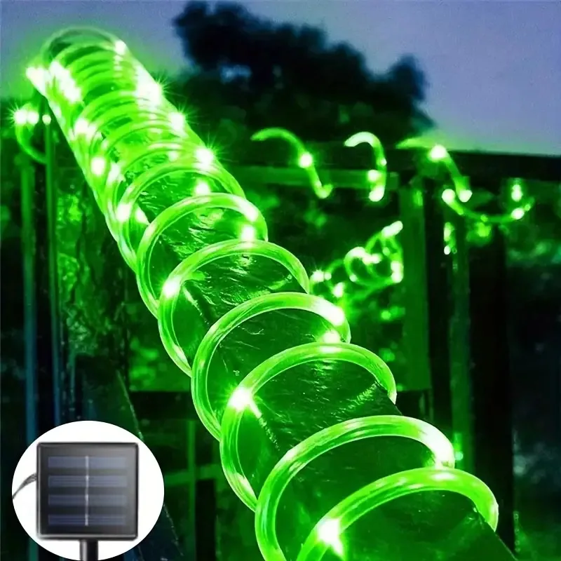أضواء حبل شمسية مزودة بتقنية LED