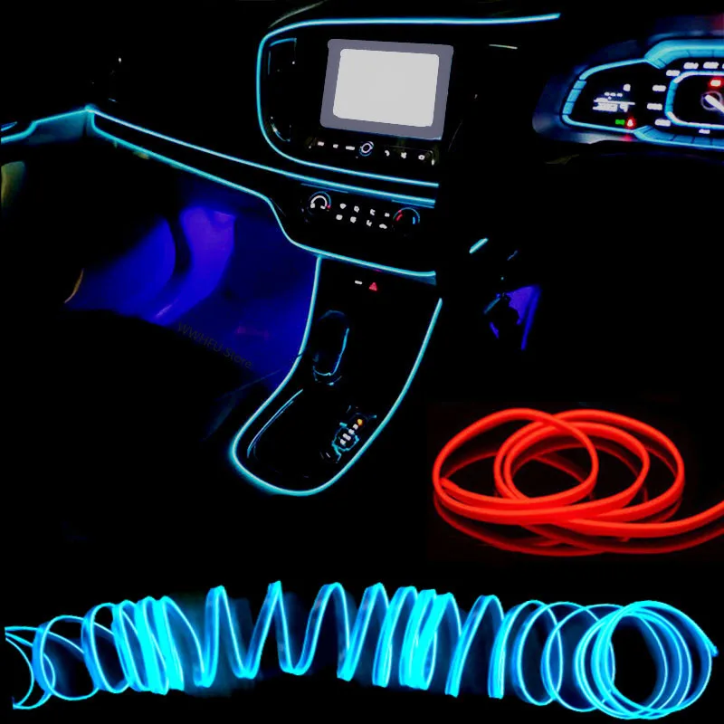 إضاءة LED مرنة لسيارتك بطول 5 متر