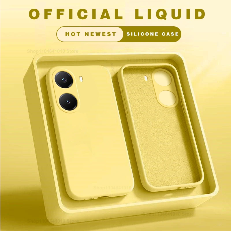 Liquid Silicone Shockproof Case for Poco X7 Pro