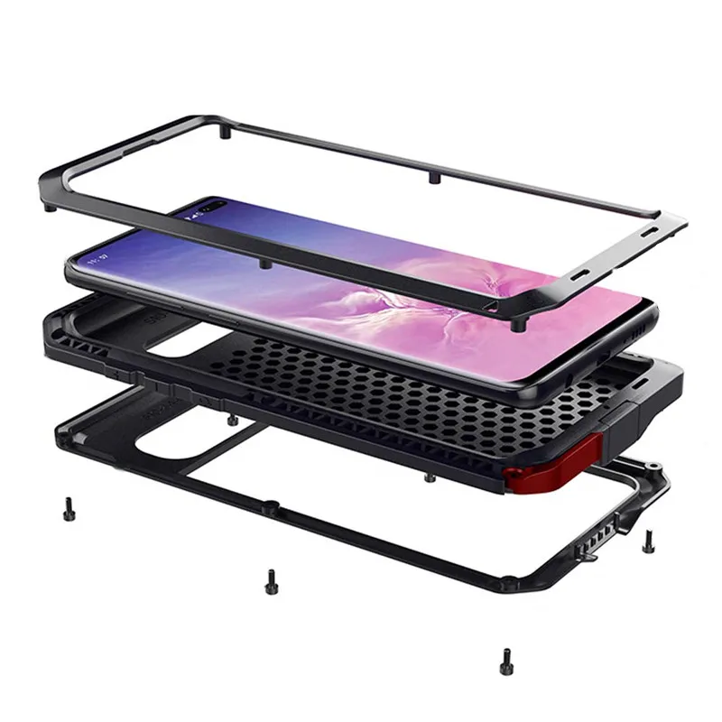 Luxury Armor Metal Protection Case for Galaxy