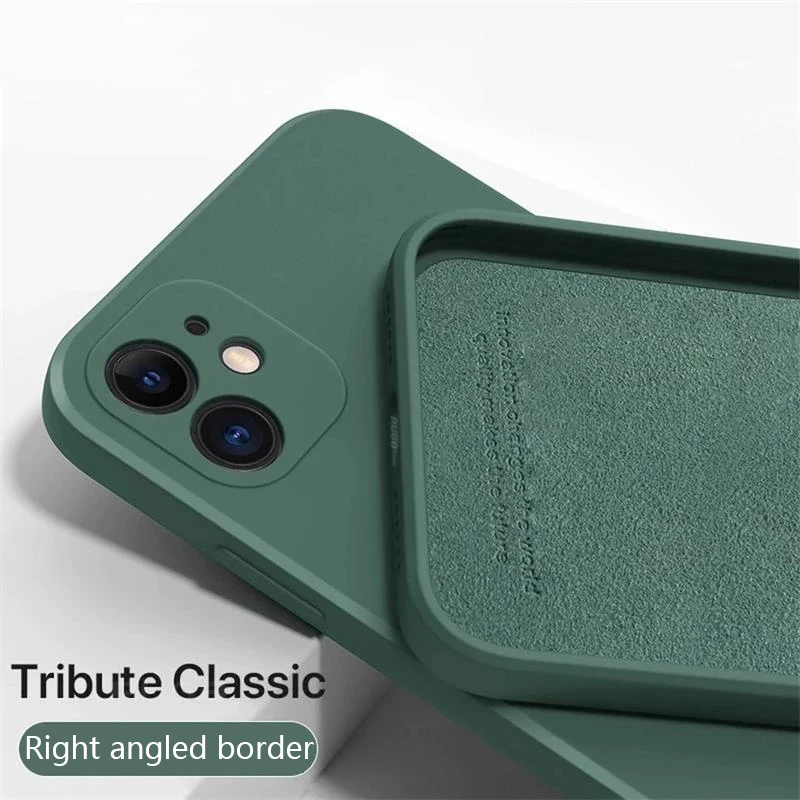 Luxury Shockproof Silicone Case for iPhone