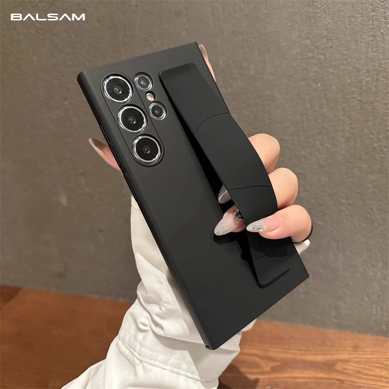 Luxury Ultra-Thin Silicone Wrist Strap Case