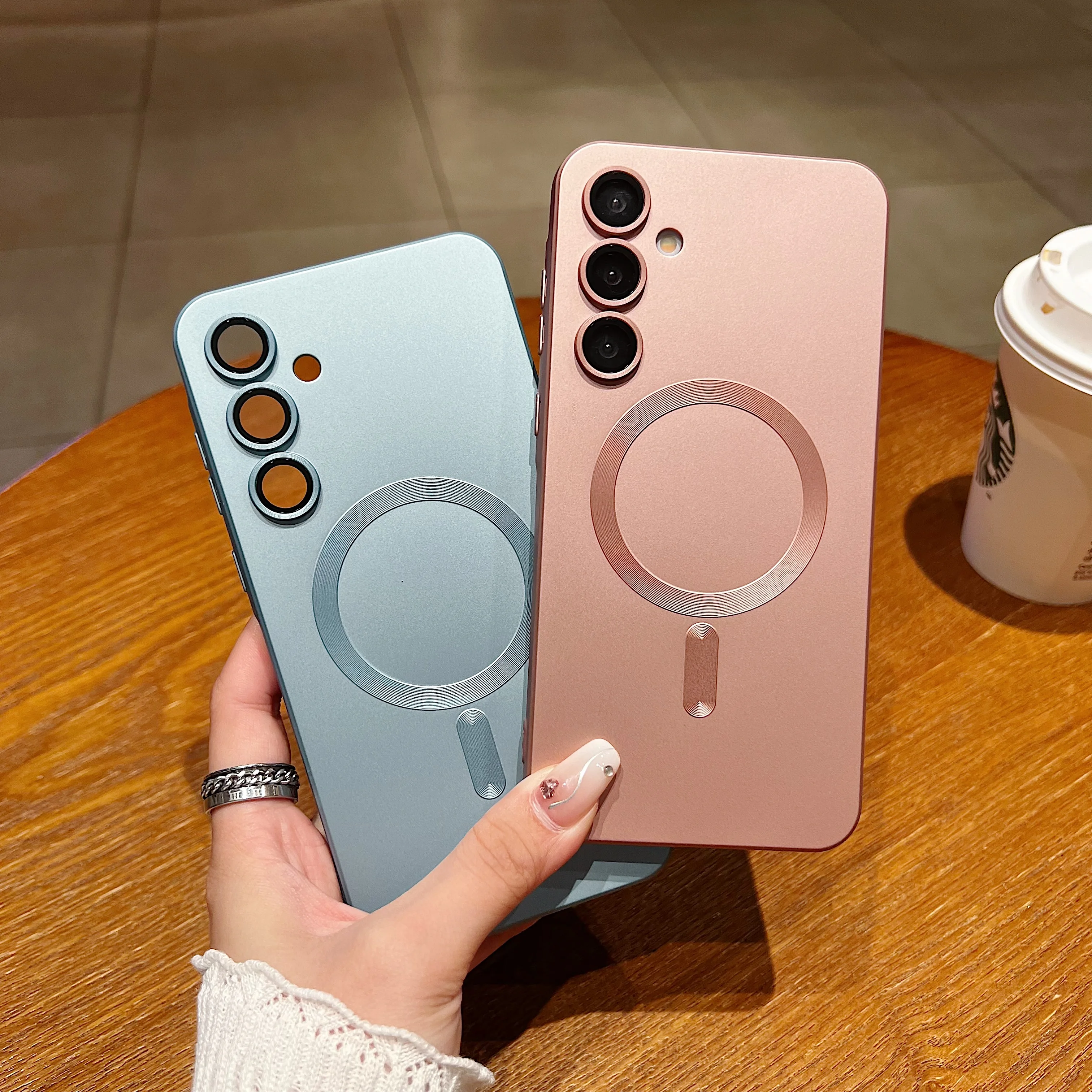 Matte Lens Protect Case for Galaxy Phones