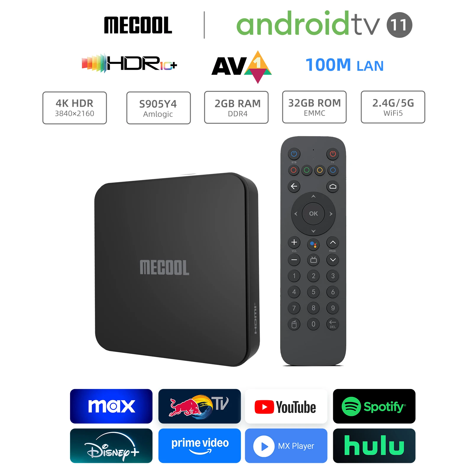 MECOOL TVBox مع Android 11