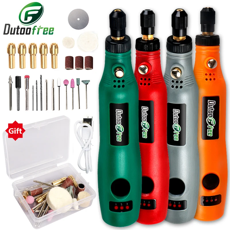 Mini Wireless Electric Carving Pen Kit