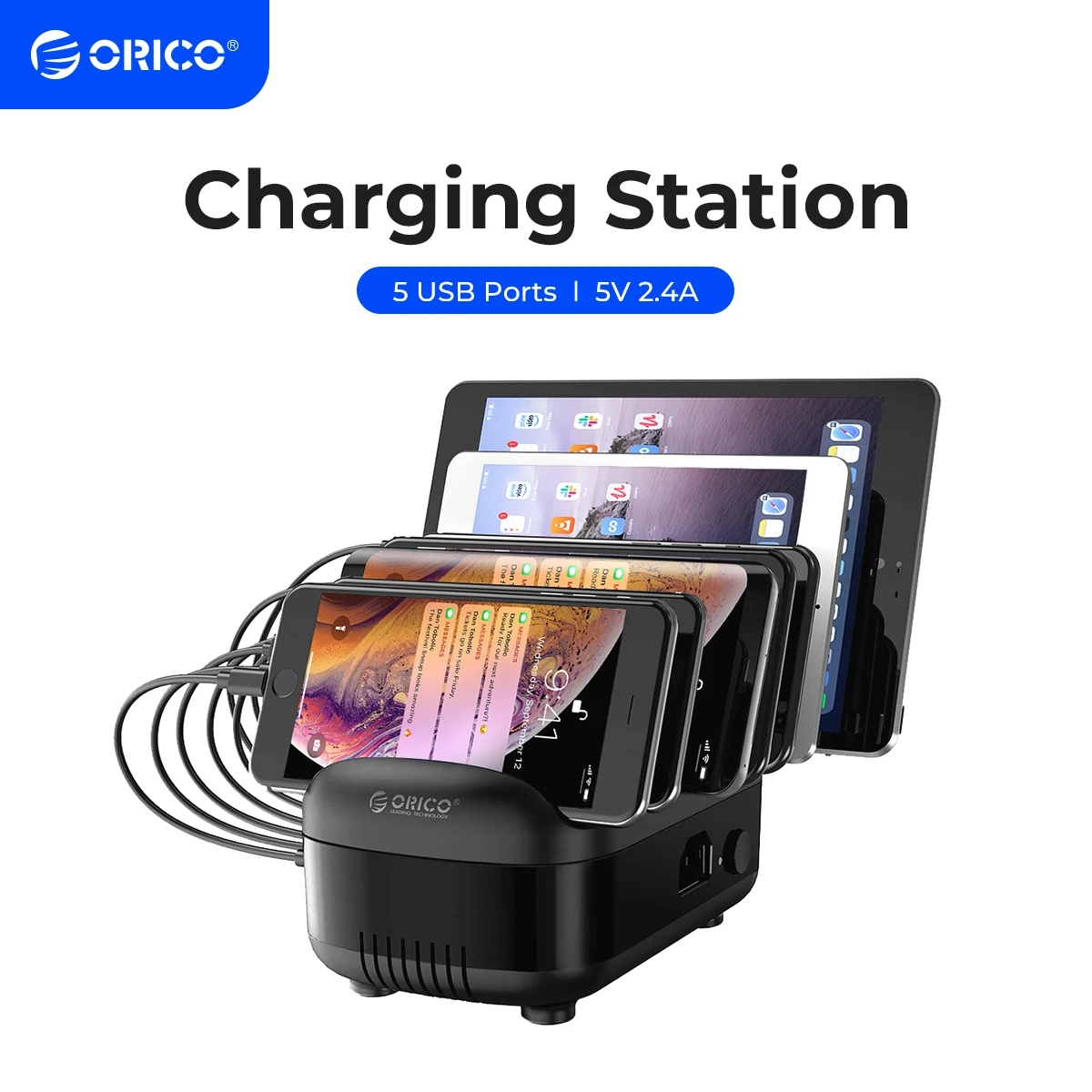 ORICO 5-Port USB Charging Station Dock