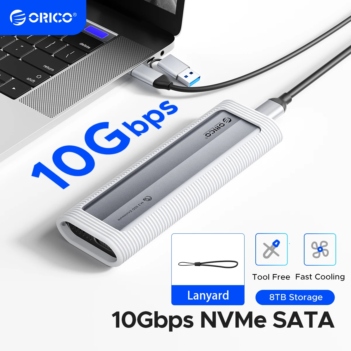 حاوية ORICO خارجية M.2 NVMe SSD