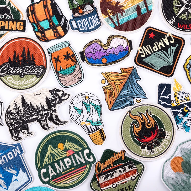 Polar Bear Outdoor Iron-On Patch