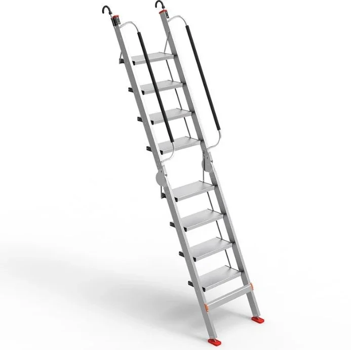 Portable Aluminum Folding Ladder for Home