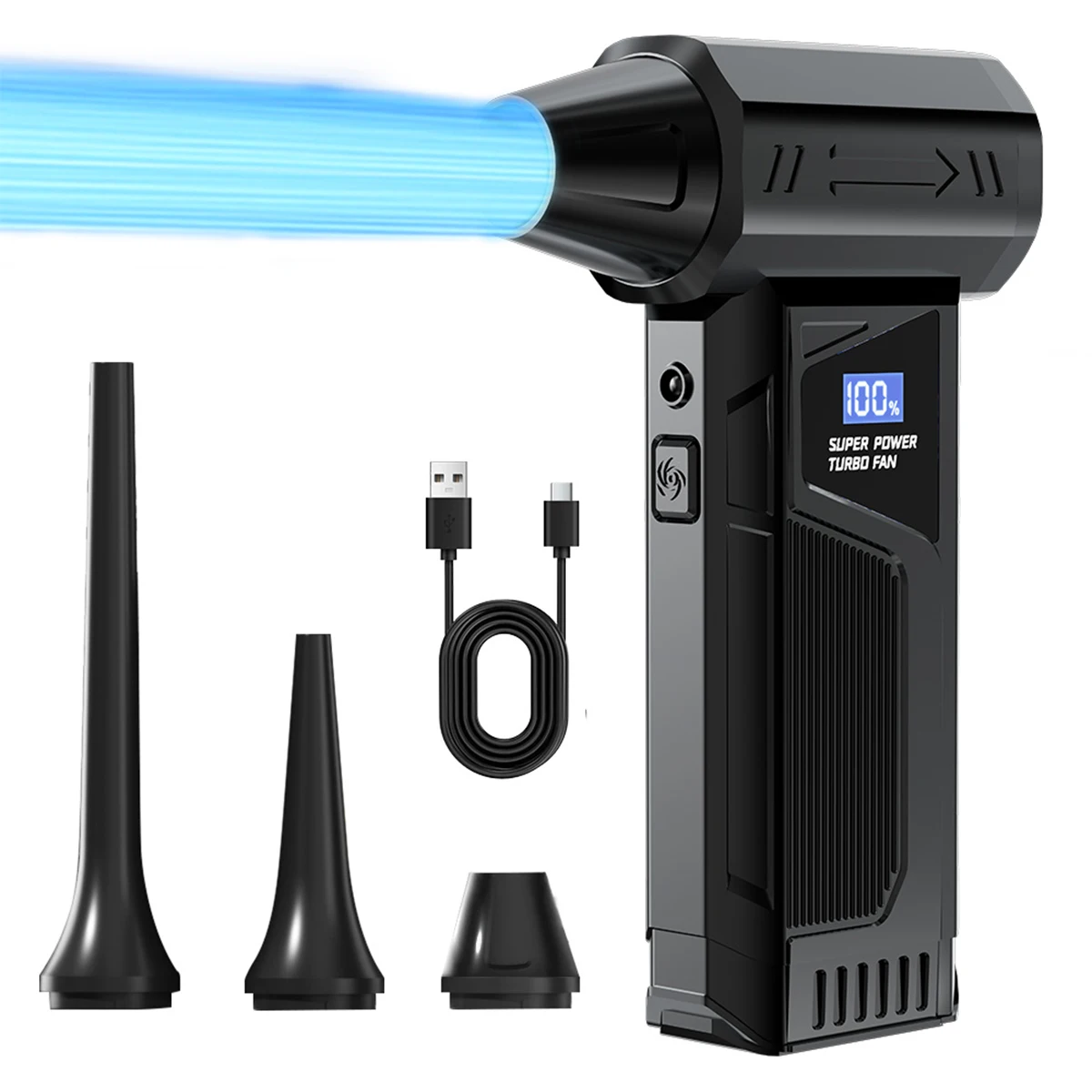 Portable Wireless Turbo Air Blower for Cars