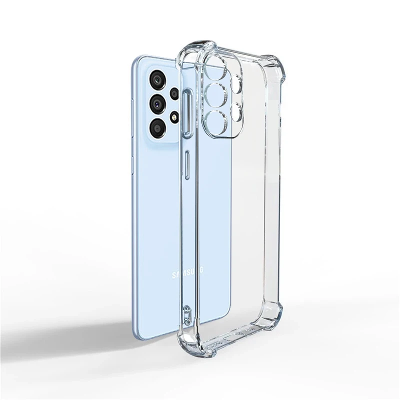 Samsung Shockproof Silicone Clear Case
