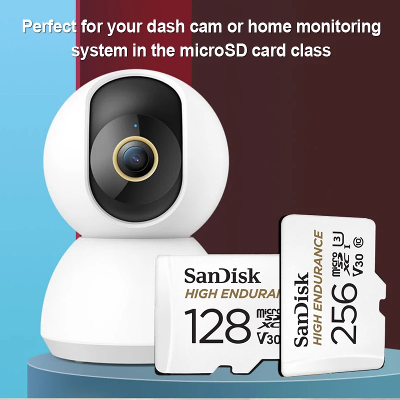 بطاقة ذاكرة SanDisk Micro SD عالية التحمل