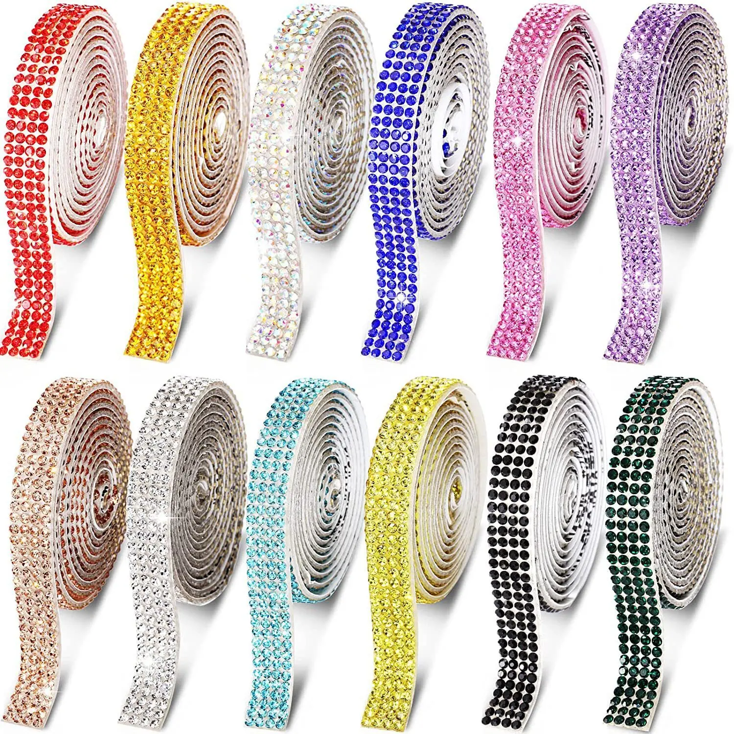 Self Adhesive Crystal Rhinestone Stickers