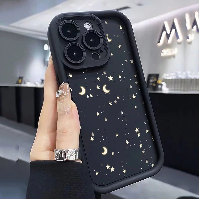 Stylish Star Print Phone Case for Samsung