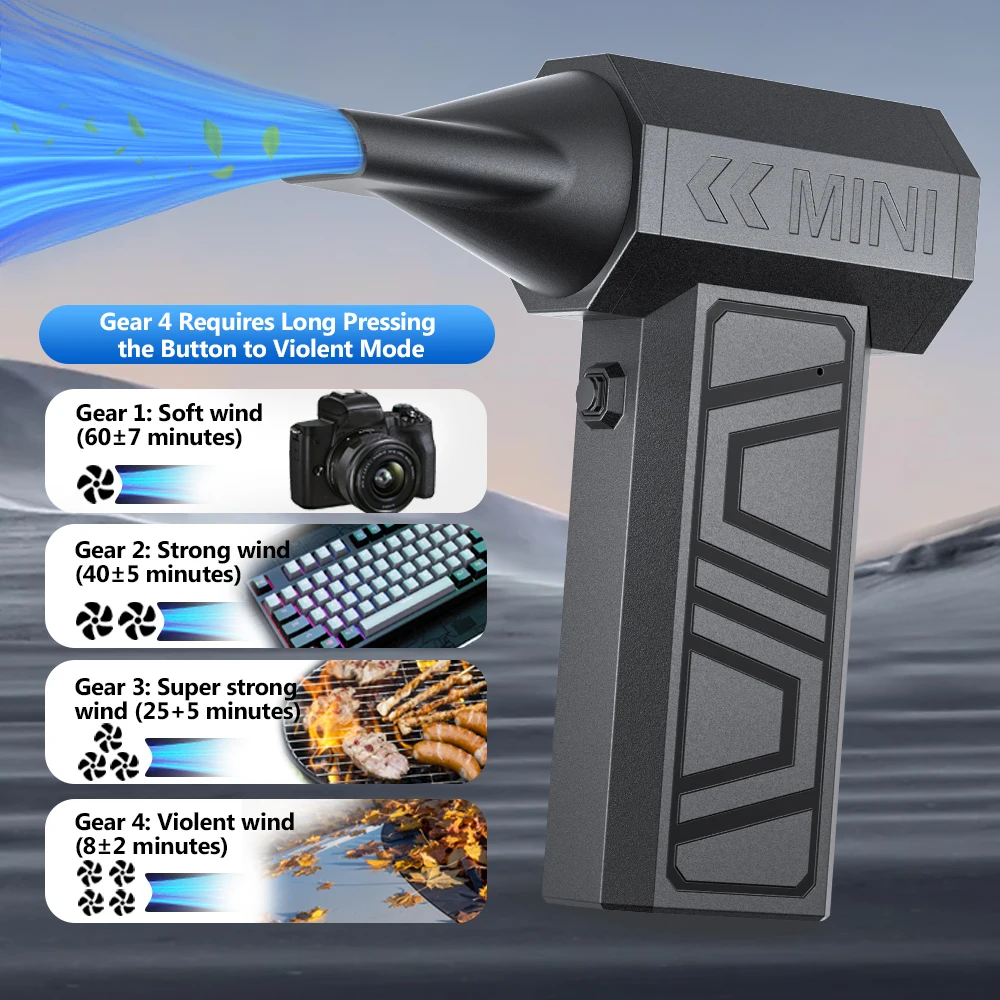 Turbo Fan Car Cleaning Air Duster
