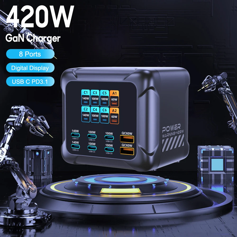 Ubigbuy 420W Fast Charging Station