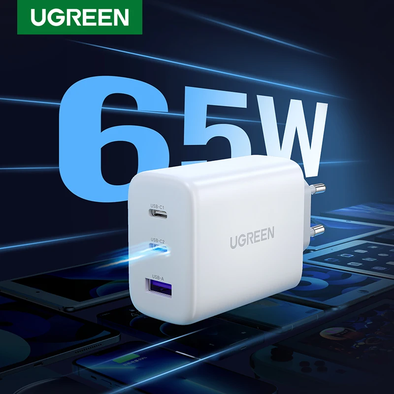 UGREEN 65W PD Quick Charge USB Charger