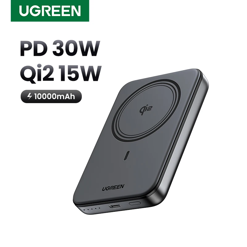 UGREEN Qi2 30W Magnetic Power Bank