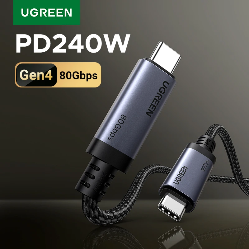 كابل UGREEN USB-C شحن سريع 240 وات