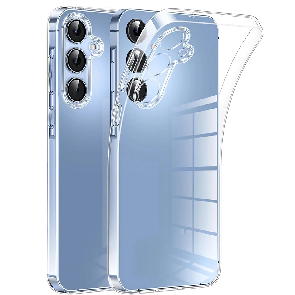 Ultra-Thin Transparent Silicone Case for Samsung