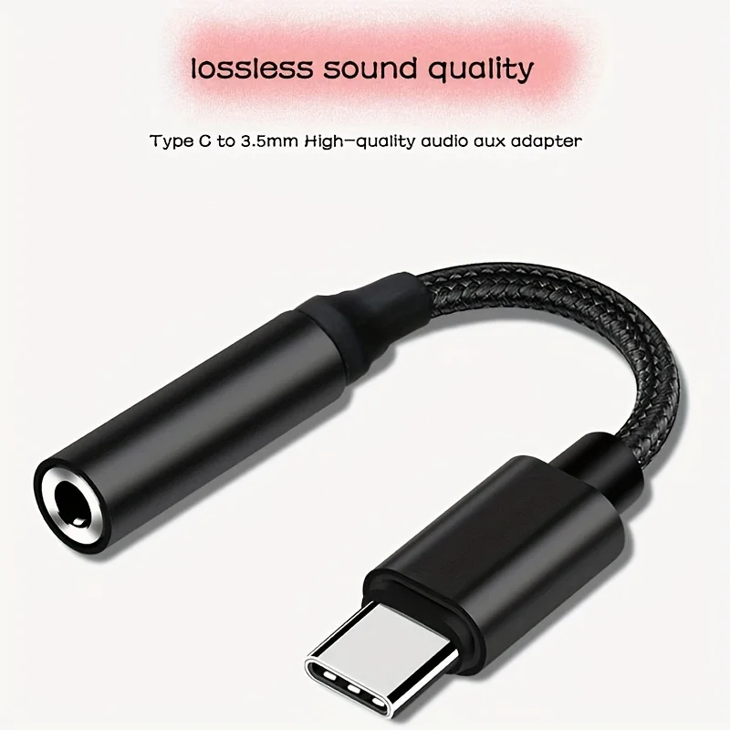 USB-C to 3.5mm Headphone Adapter