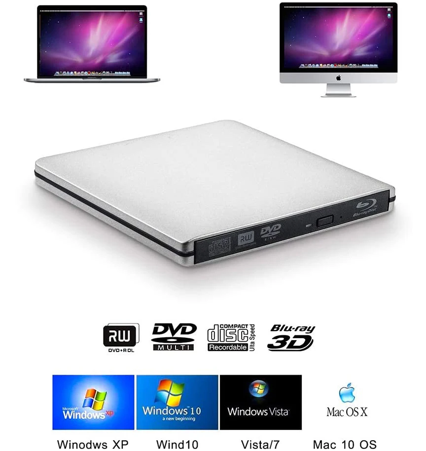 قارئ بلو راي خارجي USB3.0