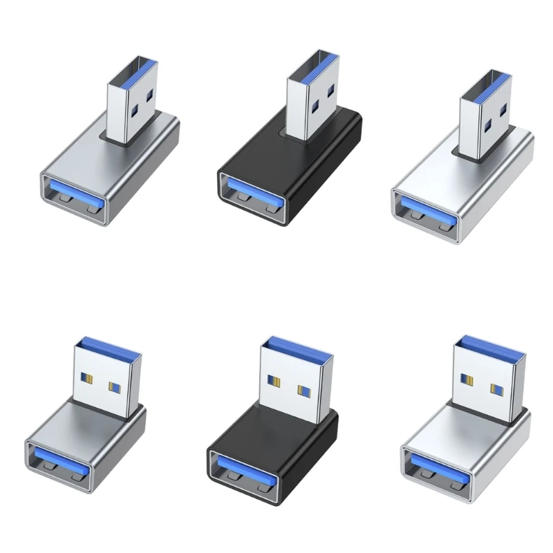 وصلة USB 3.0 بزاوية 90 درجة
