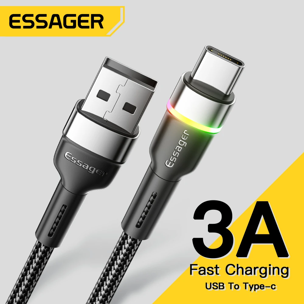 كابل USB C لشحن سريع من Essager