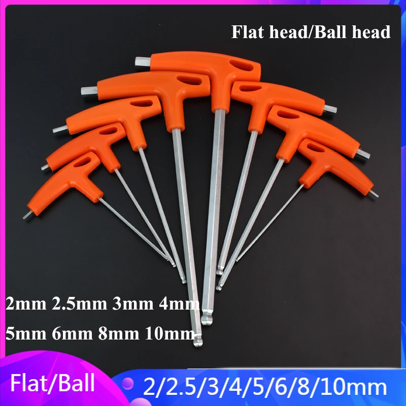 Versatile T-Handle Hex Key Wrench Set