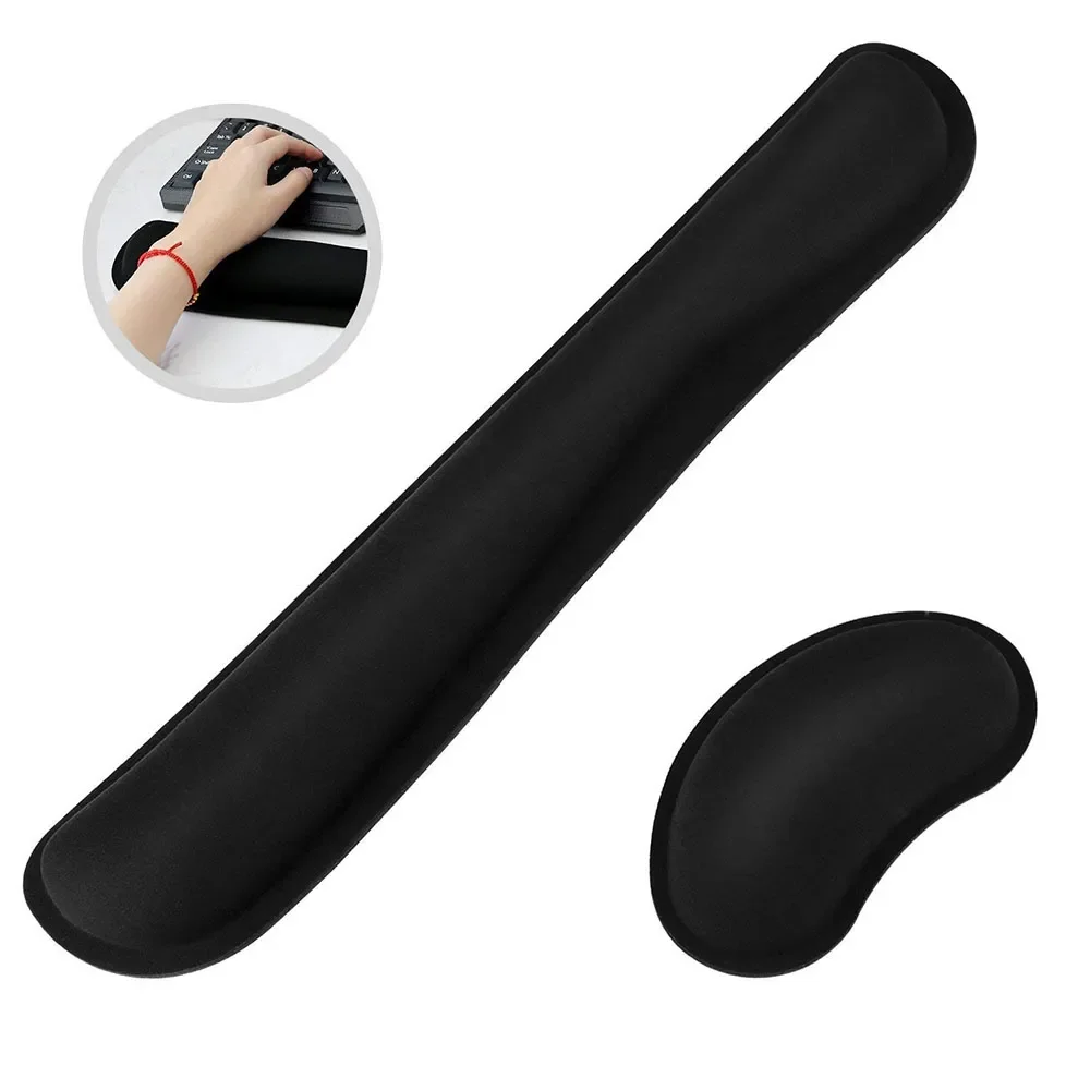 Widen Memory Foam Wrist Support Mouse Pad