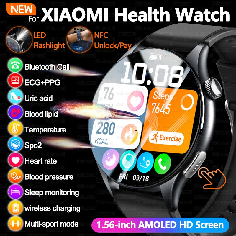 XIAOMI ECG+PPG Smartwatch with Health Monitoring